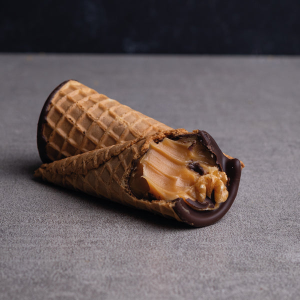 Cono Relleno de Manjar