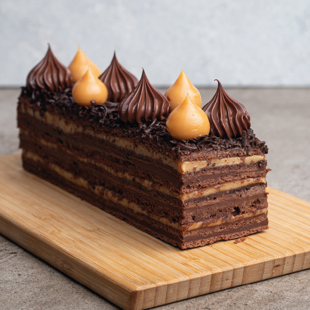 Tronco Panqueque Chocolate Manjar