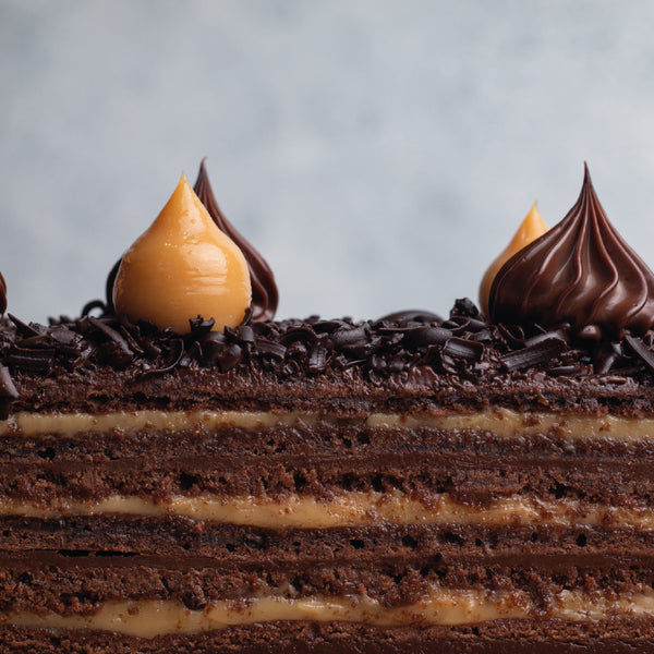 Tronco Panqueque Chocolate Manjar